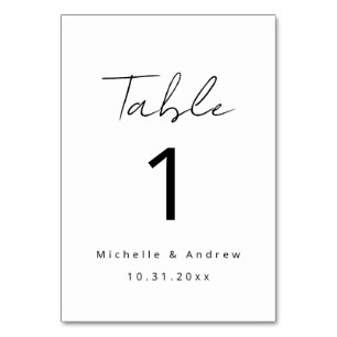 テーブル番号テーブルカード テーブルナンバー