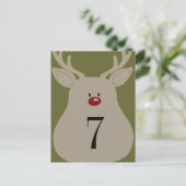 テーブル番号トナおっちょこちょいのーダ ポストカード (スタンド正面)