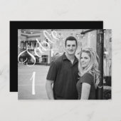 テーブル番号写真 ポストカード (正面/裏面)