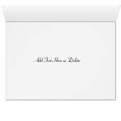 テーブル番号座っているパーティーカード金ゴールド白 (内部横(下))