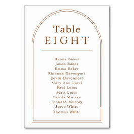 テーブル番号座ミニマル席表 テーブルナンバー