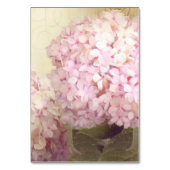 テーブル番号座席表パリジャンピンクアジサイ テーブルナンバー (裏面)