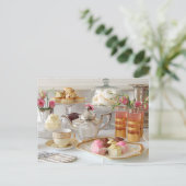 テーブル番号英茶はがき ポストカード (スタンド正面)