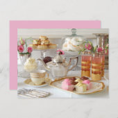 テーブル番号英茶はがき ポストカード (正面/裏面)