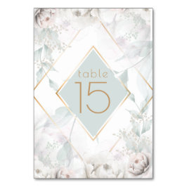 テーブル番号 | アラバスタエレガントーの水彩牡丹