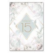 テーブル番号 | アラバスタエレガントーの水彩牡丹 (正面)