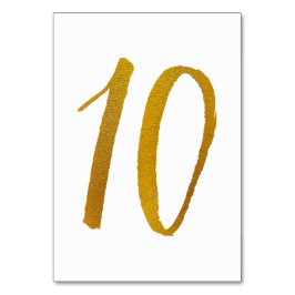 テーブル番号 – カジュアルブラシスクリプトタイポグラフィ-10