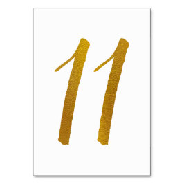 テーブル番号 – カジュアルブラシスクリプトタイポグラフィ-11