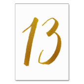 テーブル番号 – カジュアルブラシスクリプトタイポグラフィ-13 (裏面)