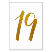 テーブル番号 – カジュアルブラシスクリプトタイポグラフィ-19 (裏面)