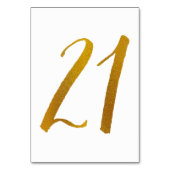 テーブル番号 – カジュアルブラシスクリプトタイポグラフィ-21 (裏面)