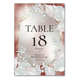 テーブル番号 | テラコッタ パール シマー