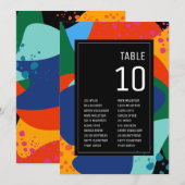 テーブル番号 | ナイト・アット・ザ・ミュージアム 招待状 (正面/裏面)