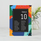 テーブル番号 | ミュージアムの夜 招待状 (スタンド正面)