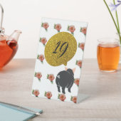 テーブル番号 台座サイン (インサイチュ)