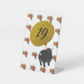 テーブル番号 台座サイン (正面)