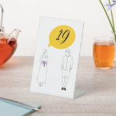 テーブル番号 台座サイン (インサイチュ)