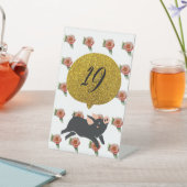 テーブル番号 台座サイン (インサイチュ)