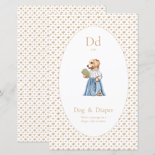 テーブル看板 – おむつ (正面/裏面)