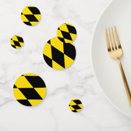 テーブル紙吹雪とミュンヘン州旗 コンフェッティ