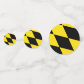 テーブル紙吹雪とミュンヘン州旗 コンフェッティ (裏面)