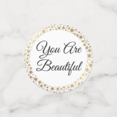 テーブル紙吹雪ページャントクラウンミックス コンフェッティ (スモール正面)