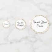 テーブル紙吹雪ページャントミックス2衣服あなたの王冠 コンフェッティ (正面)