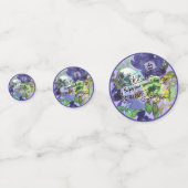 テーブル紙吹雪数々のの発生 コンフェッティ (裏面)