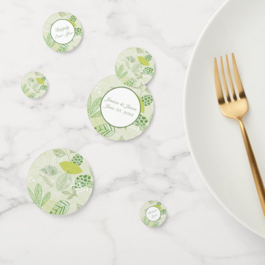 テーブル紙吹雪 – カスタム結婚式紙吹雪 コンフェッティ (グループ)