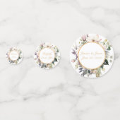 テーブル紙吹雪 – カスタム結婚式 コンフェッティ (正面)