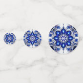 テーブル紙吹雪(フィンランドの色) コンフェッティ (裏面)