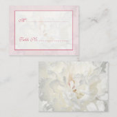 テーブル結婚の場所の名前と番号カード プレイスカード (正面/裏面)