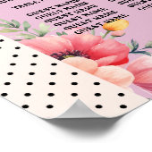 テーブル結婚席12レコード音楽1950s ポスター (角)