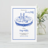 テーブル設定招待状 招待状 (スタンド正面)