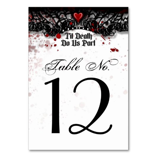 テーブル カード (正面)