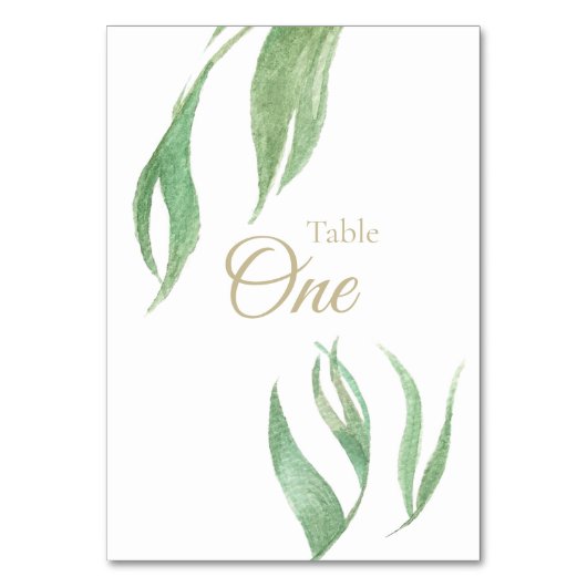 テーブル カード (正面)