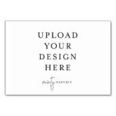 テーブル カード - 3.5" x 5" ランドスケープ (裏面)