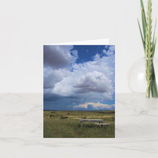 テーブル、サンタフェニューメキシコ カード (正面)