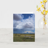 テーブル、サンタフェニューメキシコ カード (黄色い花)