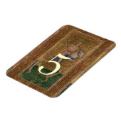 テーブル・ナンバー・ナイト中世ルネッサンス結婚ズ マグネット (左側)