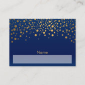 テーブ書ルと名前の座席表 プレイスカード (正面)