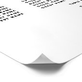 テーブ結婚ルシート12伝統的タトゥーいかり ポスター (角)