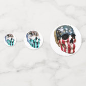 テーブ絵を描ル紙吹雪のスカル コンフェッティ (裏面)