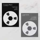 テープスプール – (金ゴールド) 名刺 (正面/裏面)