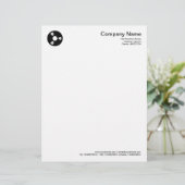 テープスプール – 黒 レターヘッド (スタンド正面)