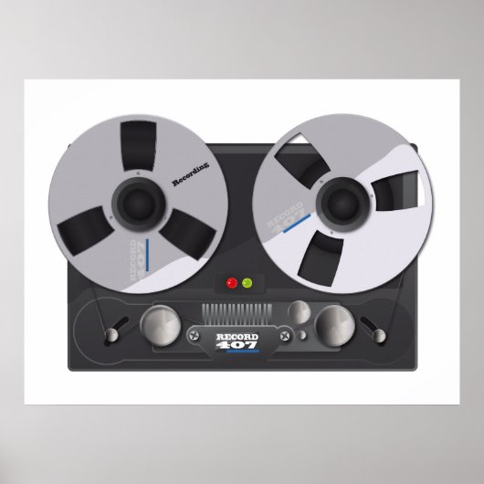 テープデッキレコーダー ポスター (正面)