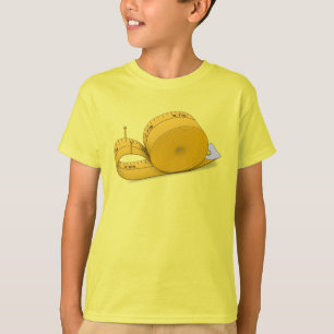 テープメジャーカタツムリ – Tシャツ