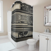 テープレコーダ シャワーカーテン (インサイチュ)