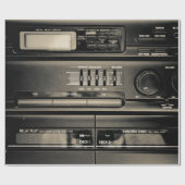 テープレコーダ ラッピングペーパー (フラット)