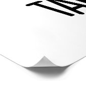 テープワームおもしろいスティッキーテープパンチ ポスター (角)